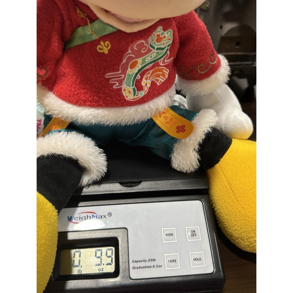 Disney Shanghai Resorts Lunar Mickey Mouse‎ Plush Year Of The Ox - Picture 14 of 15